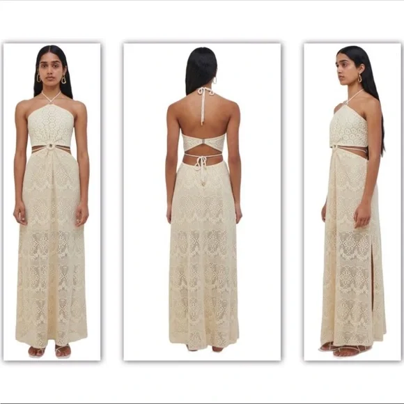 Jonathan Simkhai Georgiana Crochet Cover Up Dress - Picture 7 of 7